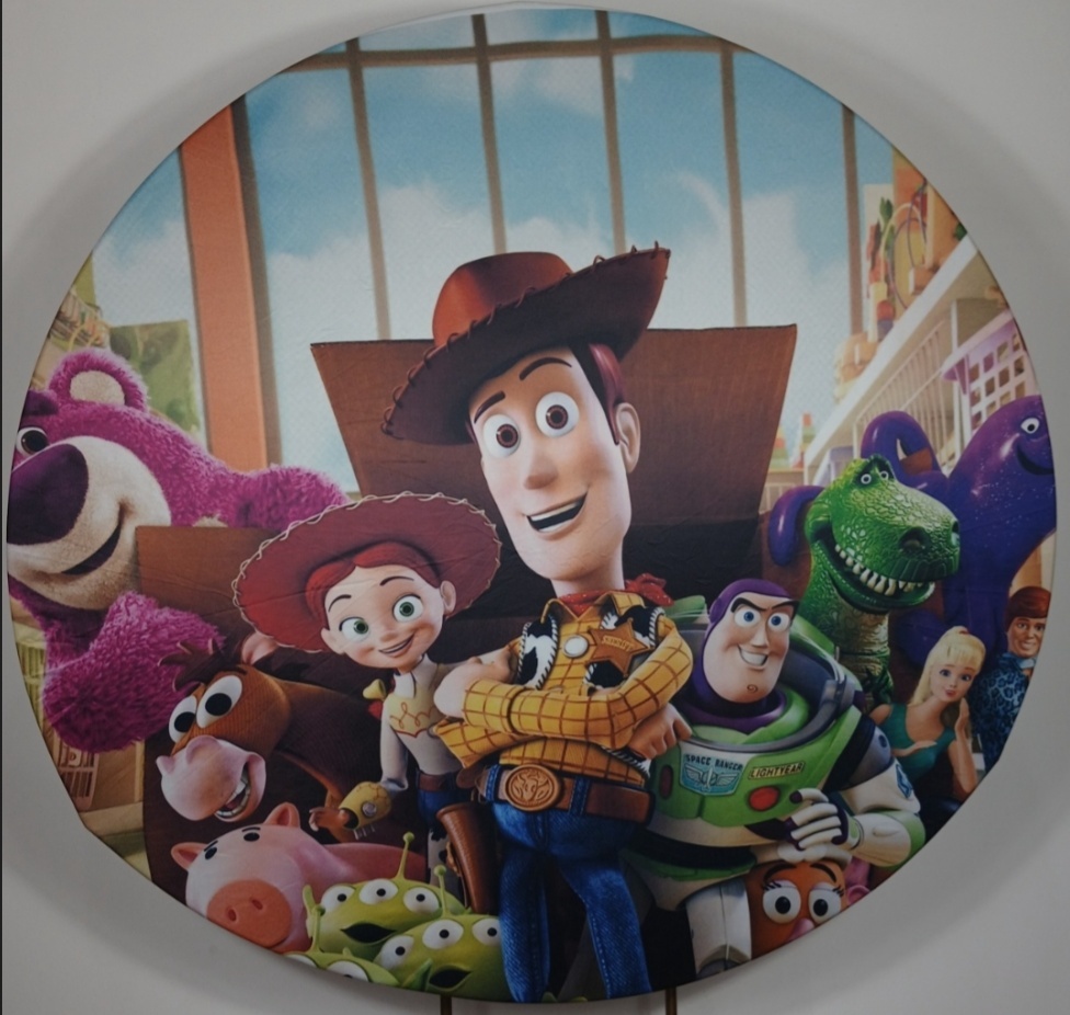 Painel Redondo - Toy Story 2 - Doces Festas Decorações e Pegue e Monte