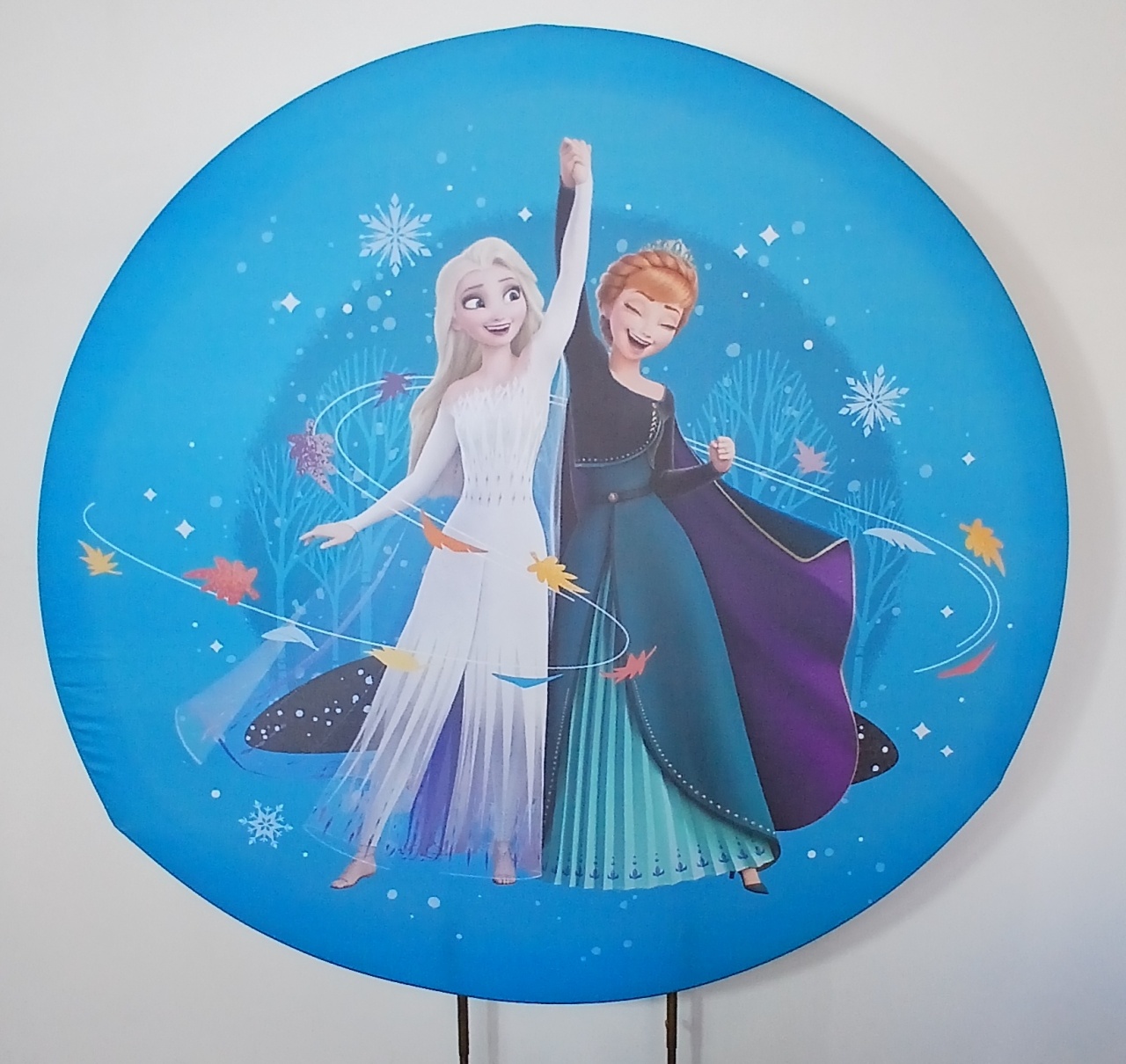 Painel Redondo - Frozen 6 - Doces Festas Decorações e Pegue e Monte