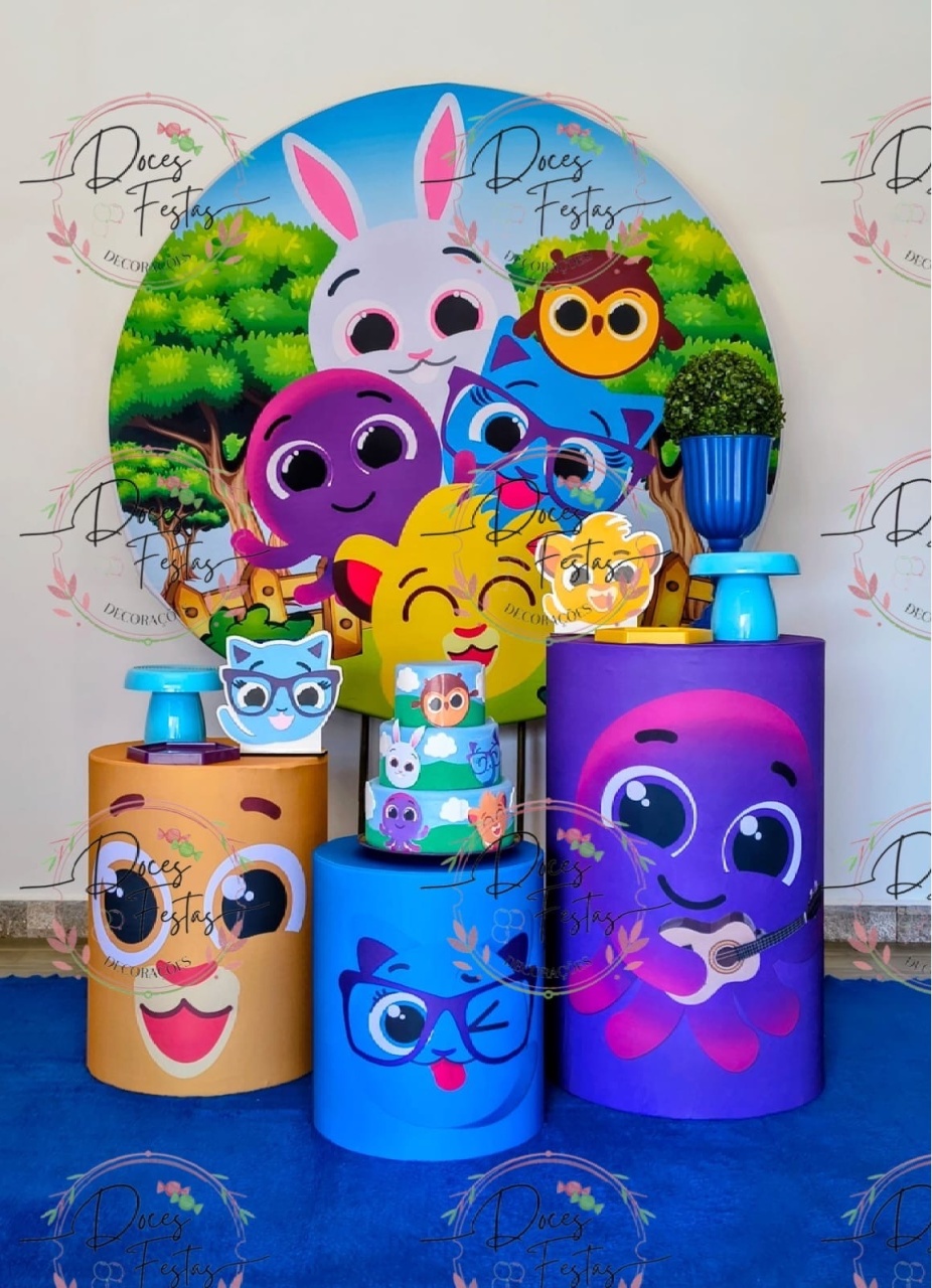 Kit Bolofofos IV - Doces Festas Decorações e Pegue e Monte