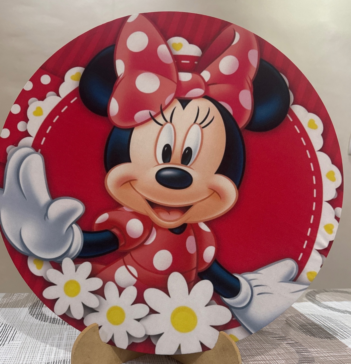 Mini Painel Minnie Vermelho  - Doces Festas Decorações e Pegue e Monte