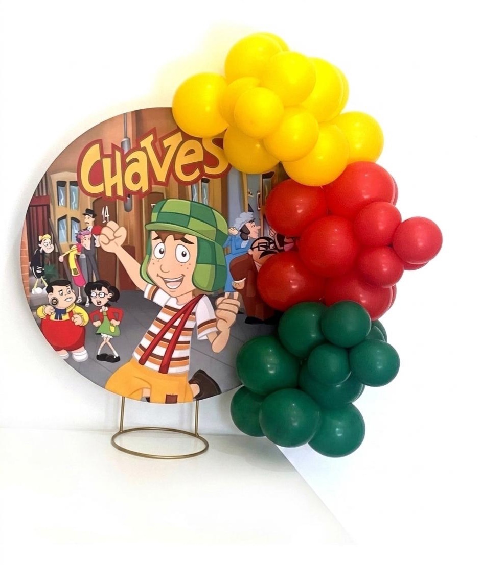 Mini Painel Chaves - Doces Festas Decorações e Pegue e Monte