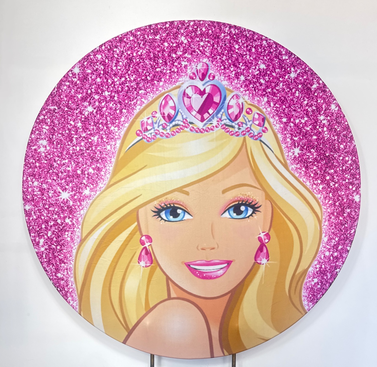 Painel Redondo - Barbie 2 - Doces Festas Decorações e Pegue e Monte