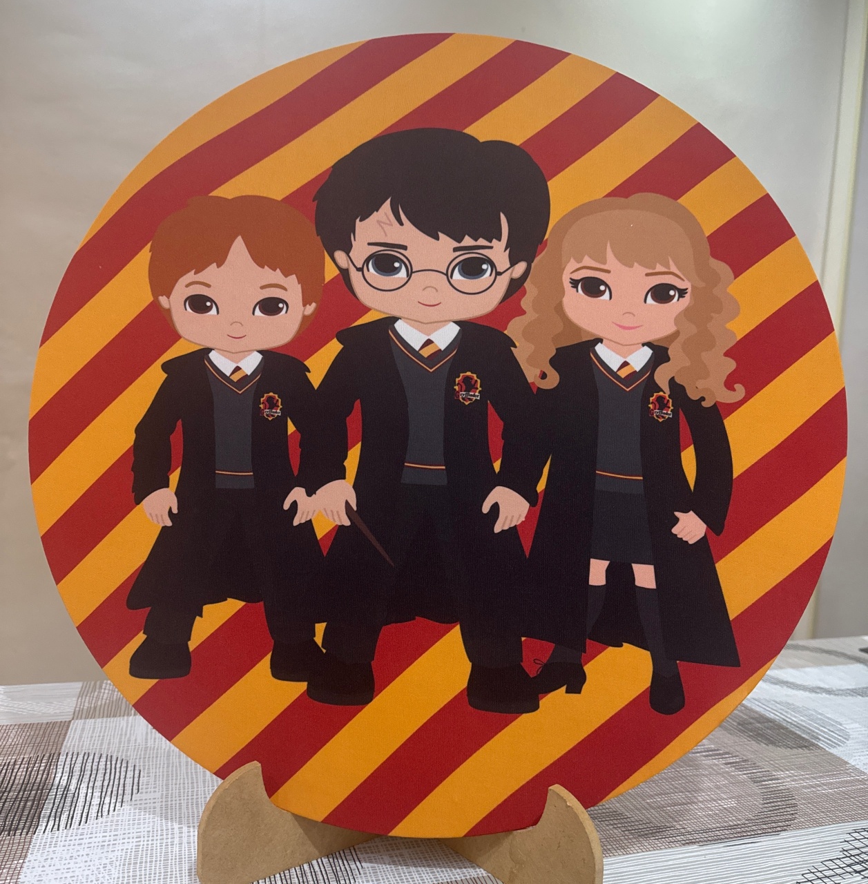 Mini Painel Harry Potter Cute - Doces Festas Decorações e Pegue e Monte