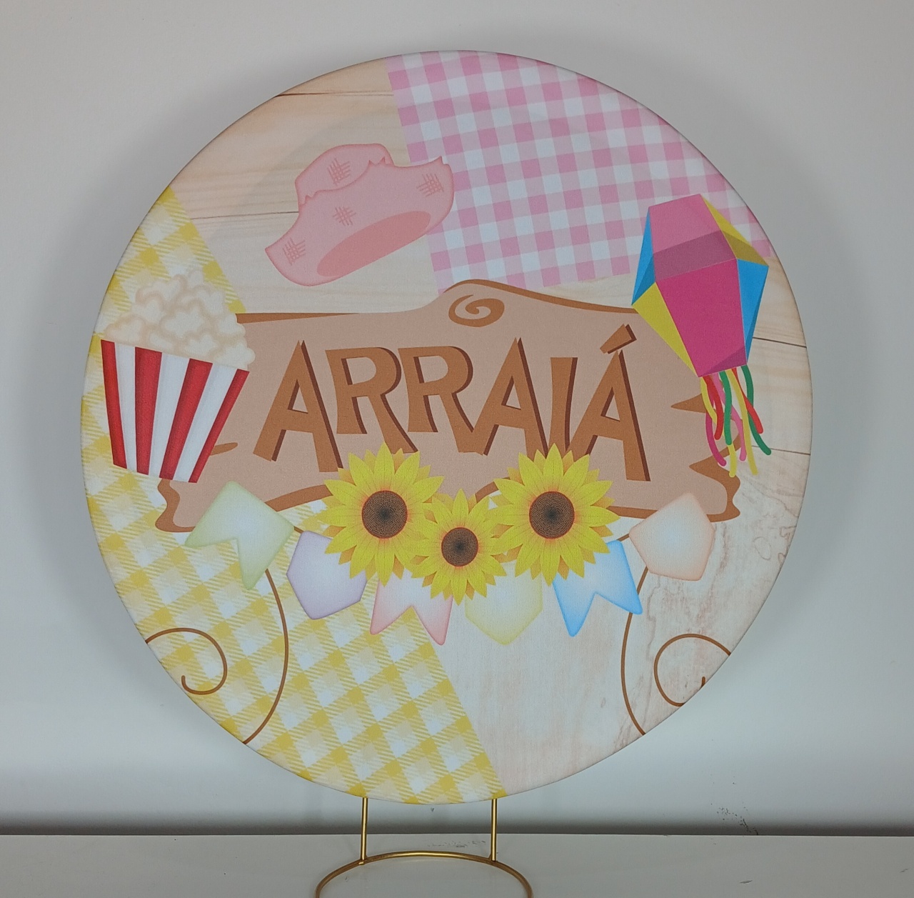Mini Painel Festa Junina 5 - Doces Festas Decorações e Pegue e Monte