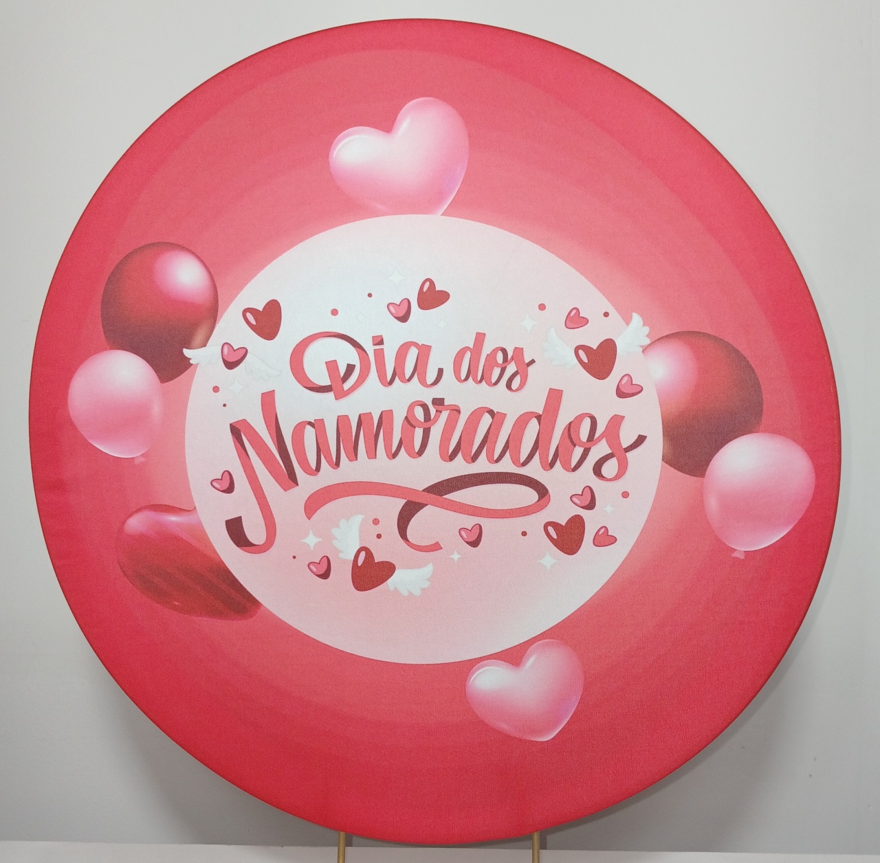 Mini Painel Dia dos Namorados 2 - Doces Festas Decorações e Pegue e Monte