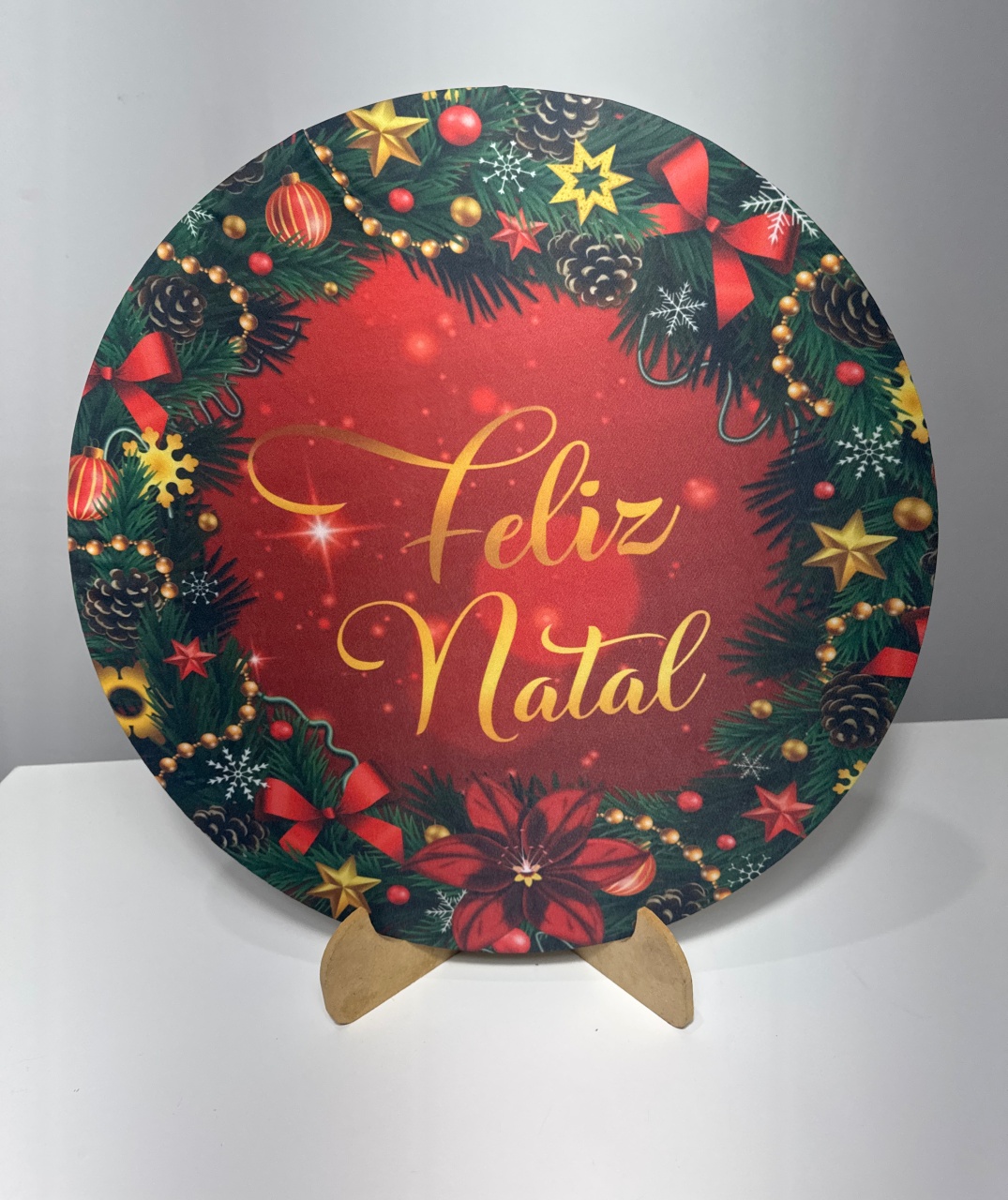 Mini Painel Feliz Natal - Doces Festas Decorações e Pegue e Monte