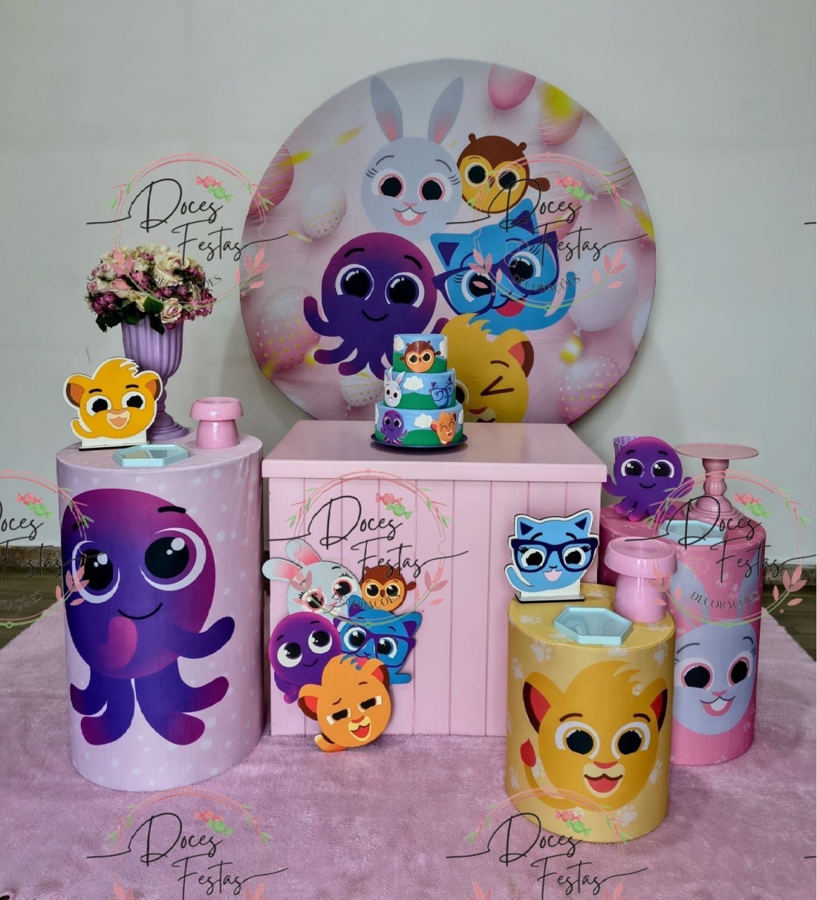 Kit Bolofofos Ii - Doces Festas Decorações e Pegue e Monte