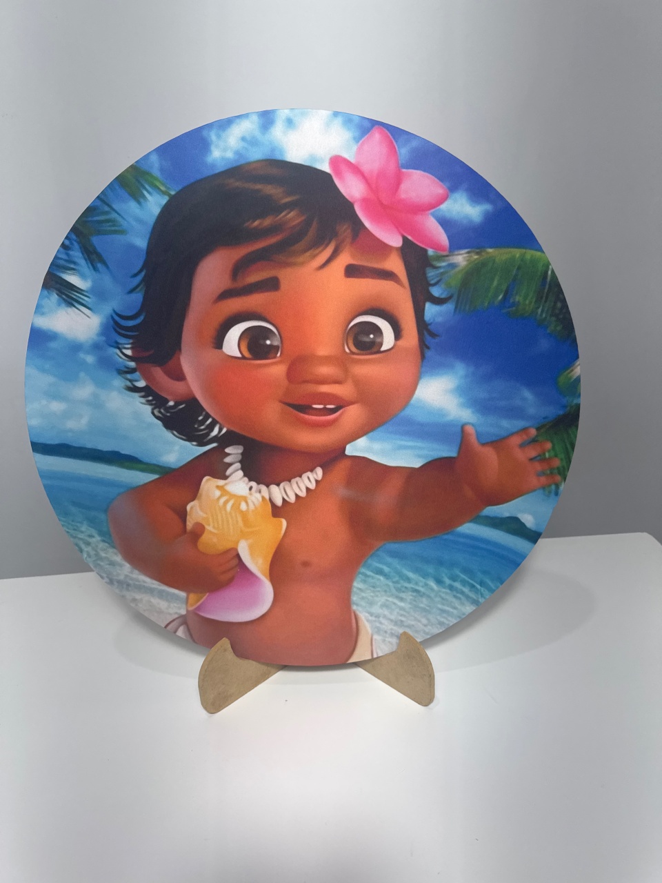 Mini Painel Moana Baby - Doces Festas Decorações e Pegue e Monte