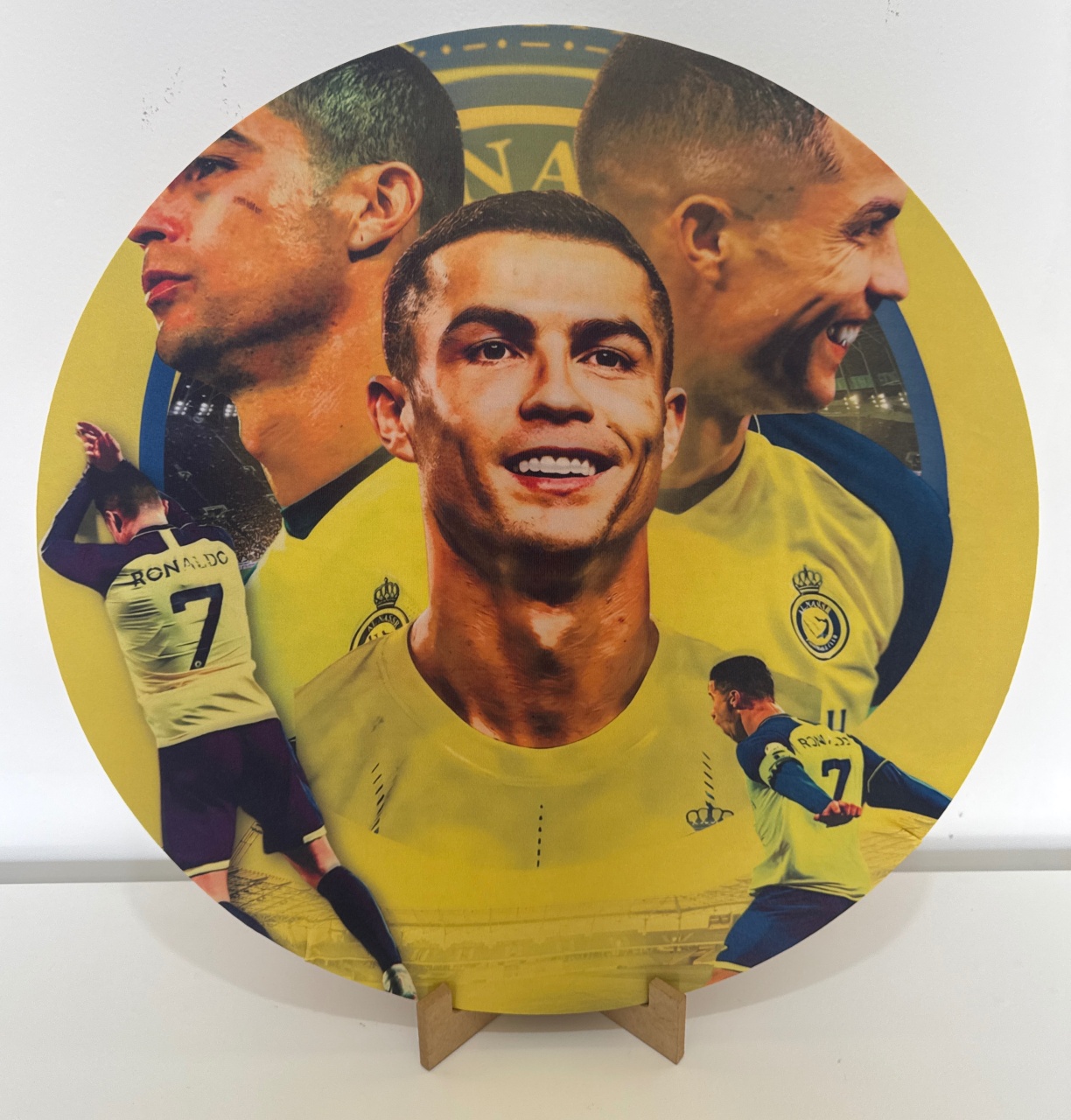 Mini Painel Futebol Cristiano Ronaldo  - Doces Festas Decorações e Pegue e Monte