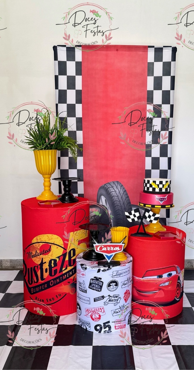 Kit Carros I - Doces Festas Decorações e Pegue e Monte