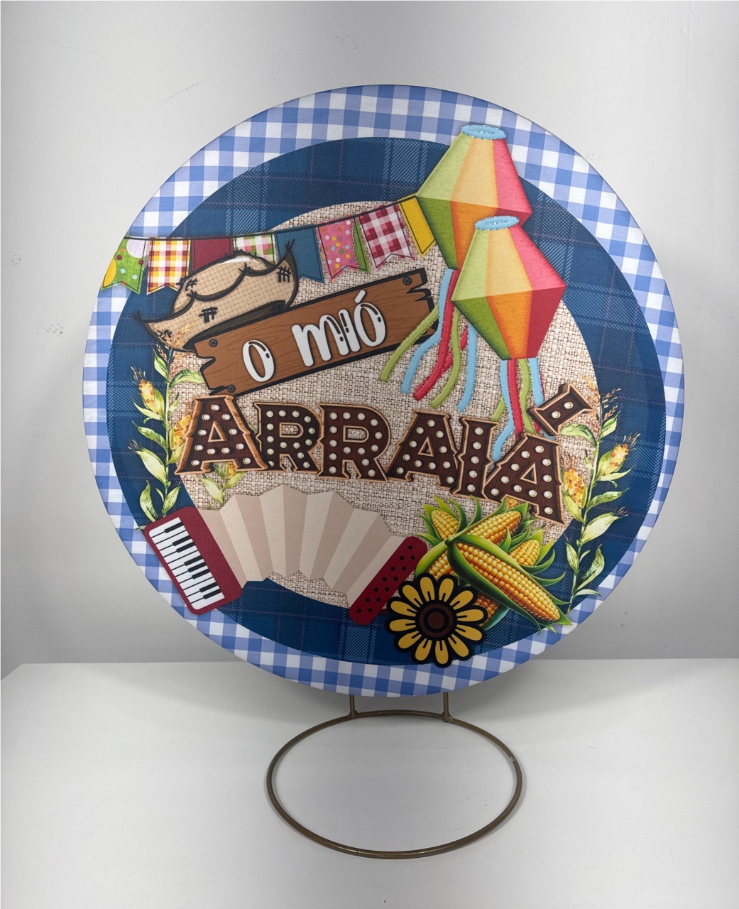 Mini Painel Festa Junina 1 - Doces Festas Decorações e Pegue e Monte