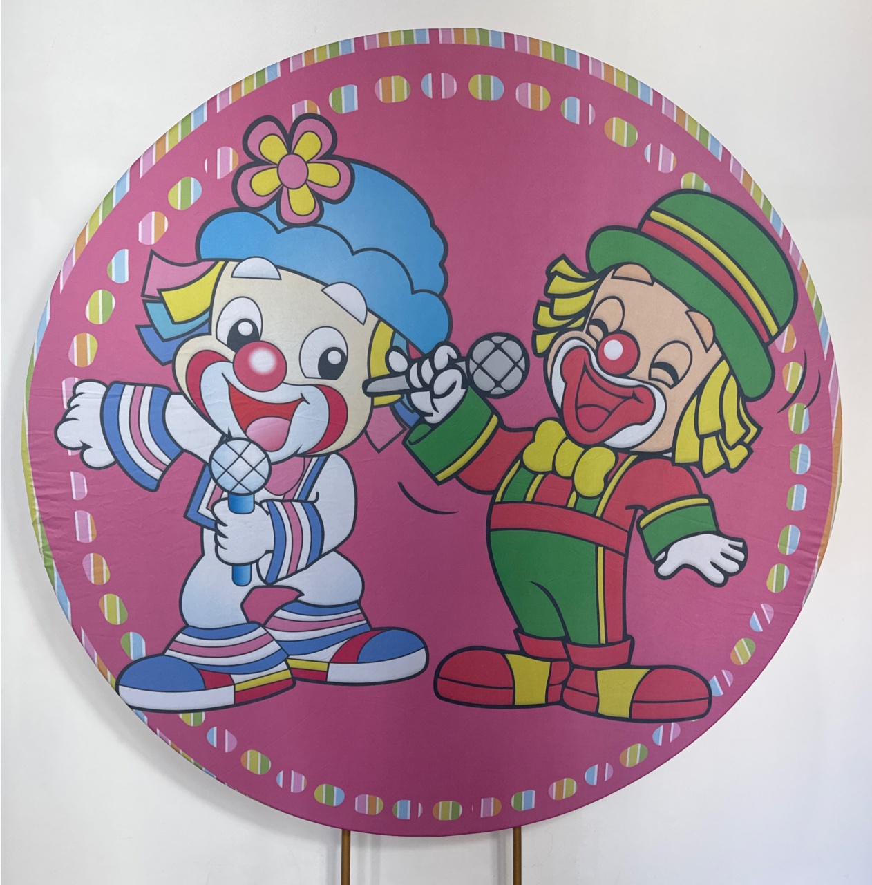 Painel Redondo - Patati Patatá - Doces Festas Decorações e Pegue e Monte
