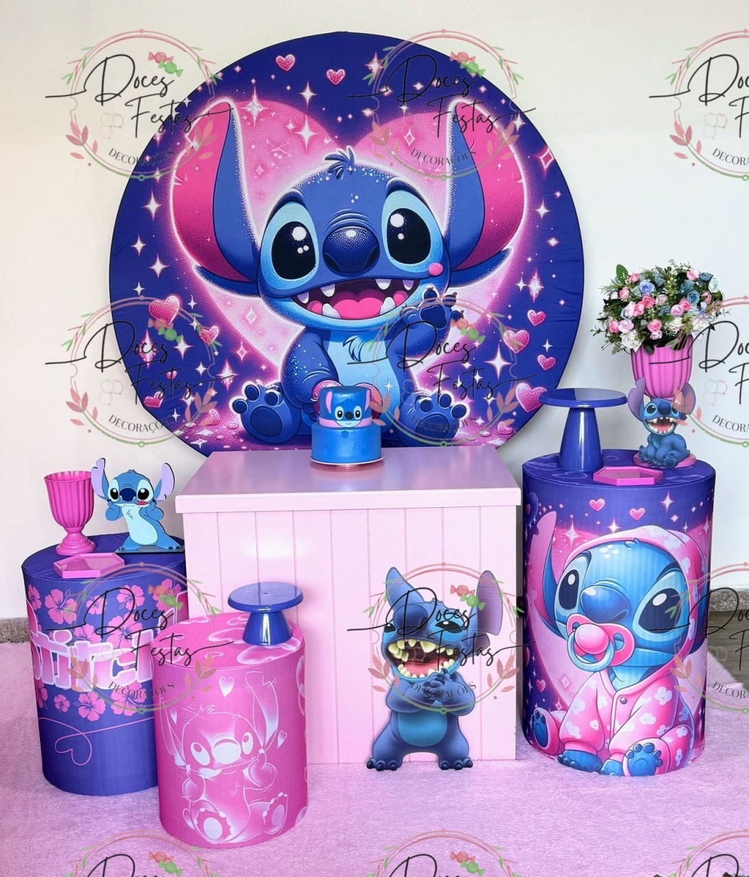 Kit Stitch Ii - Doces Festas Decorações e Pegue e Monte