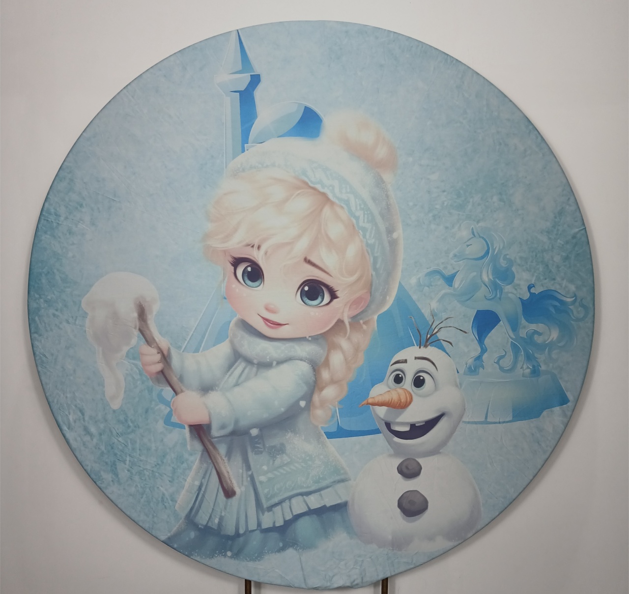 Painel Redondo - Frozen 2/ Elsa  - Doces Festas Decorações e Pegue e Monte