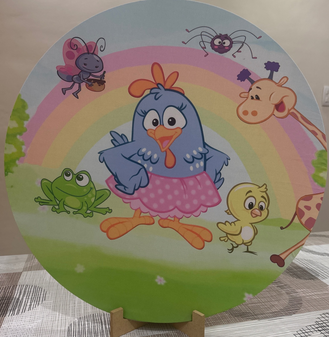 Mini Painel Galinha Pintadinha Ii Candy - Doces Festas Decorações e Pegue e Monte