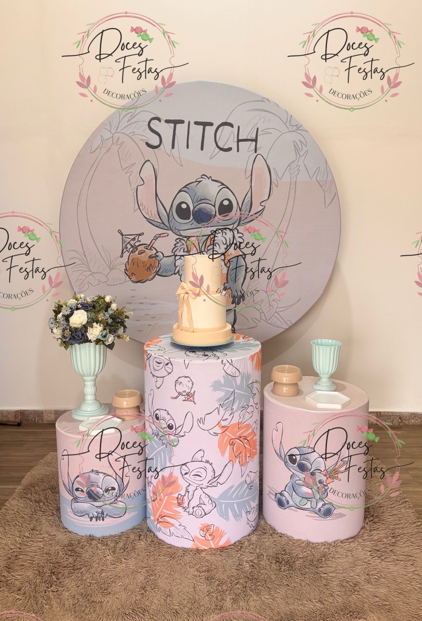 Kit Stitch Clean - Doces Festas Decorações e Pegue e Monte