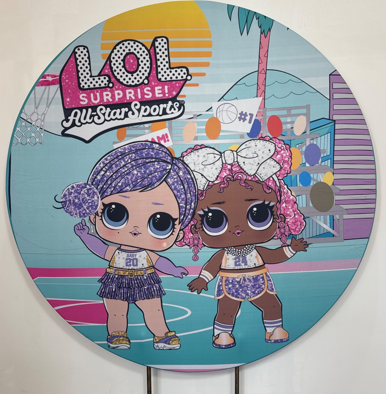 Painel Redondo - Lol - Doces Festas Decorações e Pegue e Monte