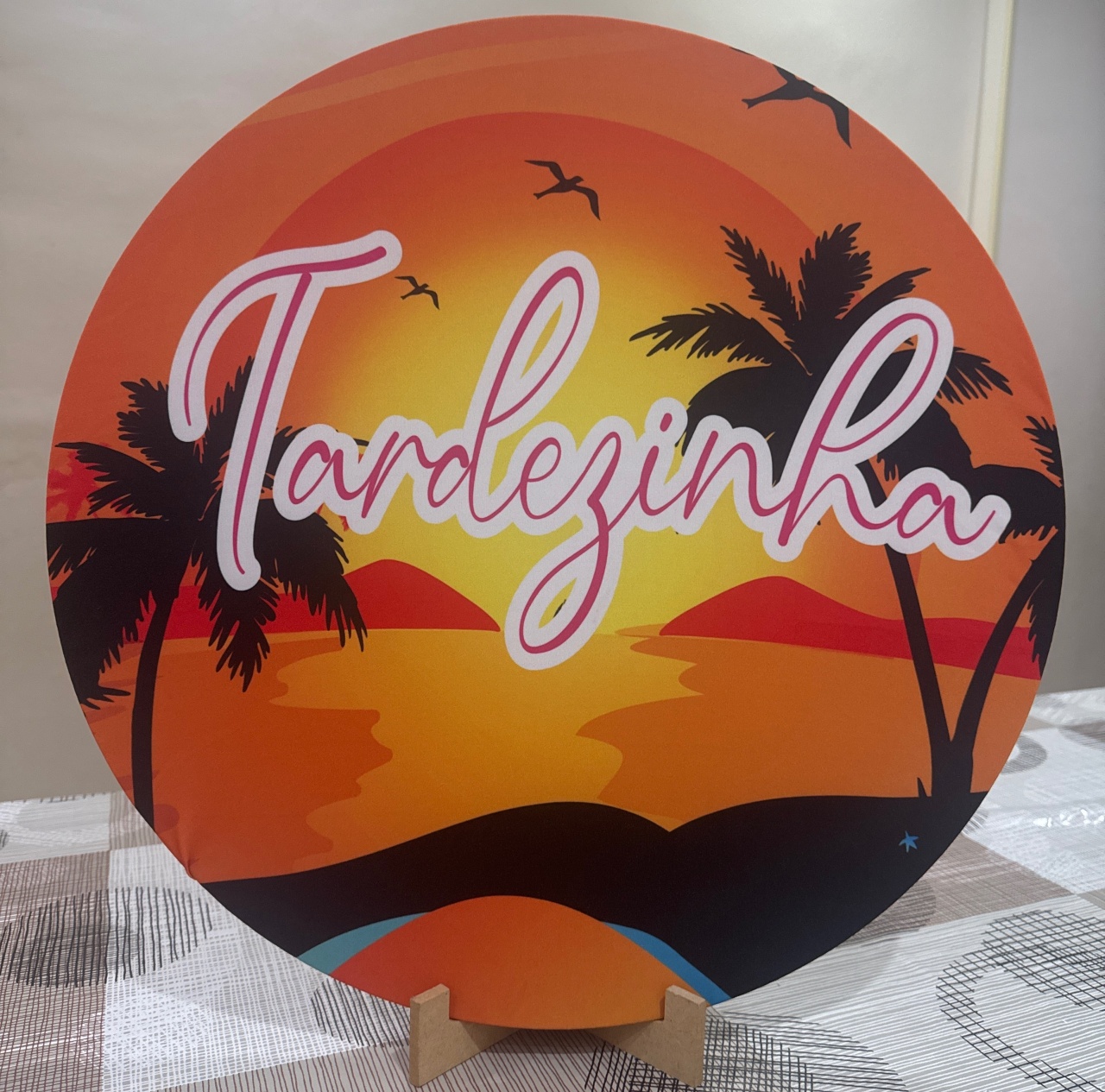 Mini Painel Tardizinha - Doces Festas Decorações e Pegue e Monte