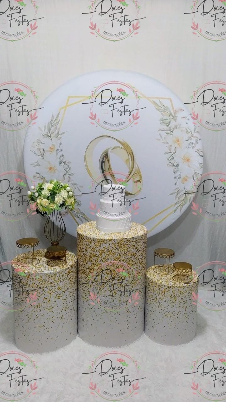 Kit Casamento III - Doces Festas Decorações e Pegue e Monte