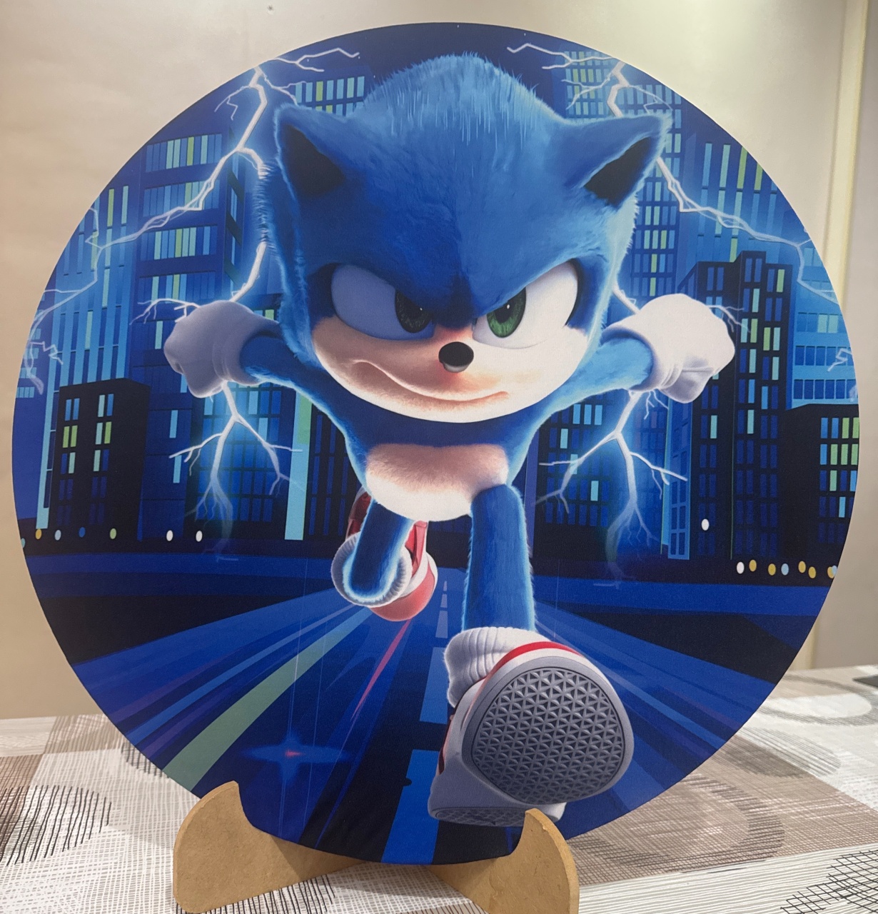 Mini Painel Sonic - Doces Festas Decorações e Pegue e Monte