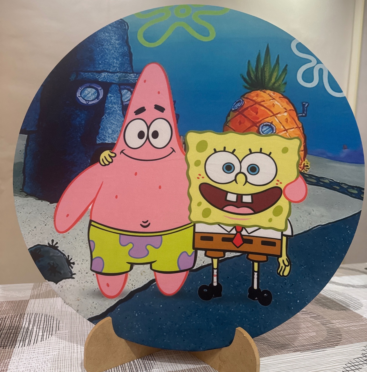 Mini Painel Bob Esponja  - Doces Festas Decorações e Pegue e Monte