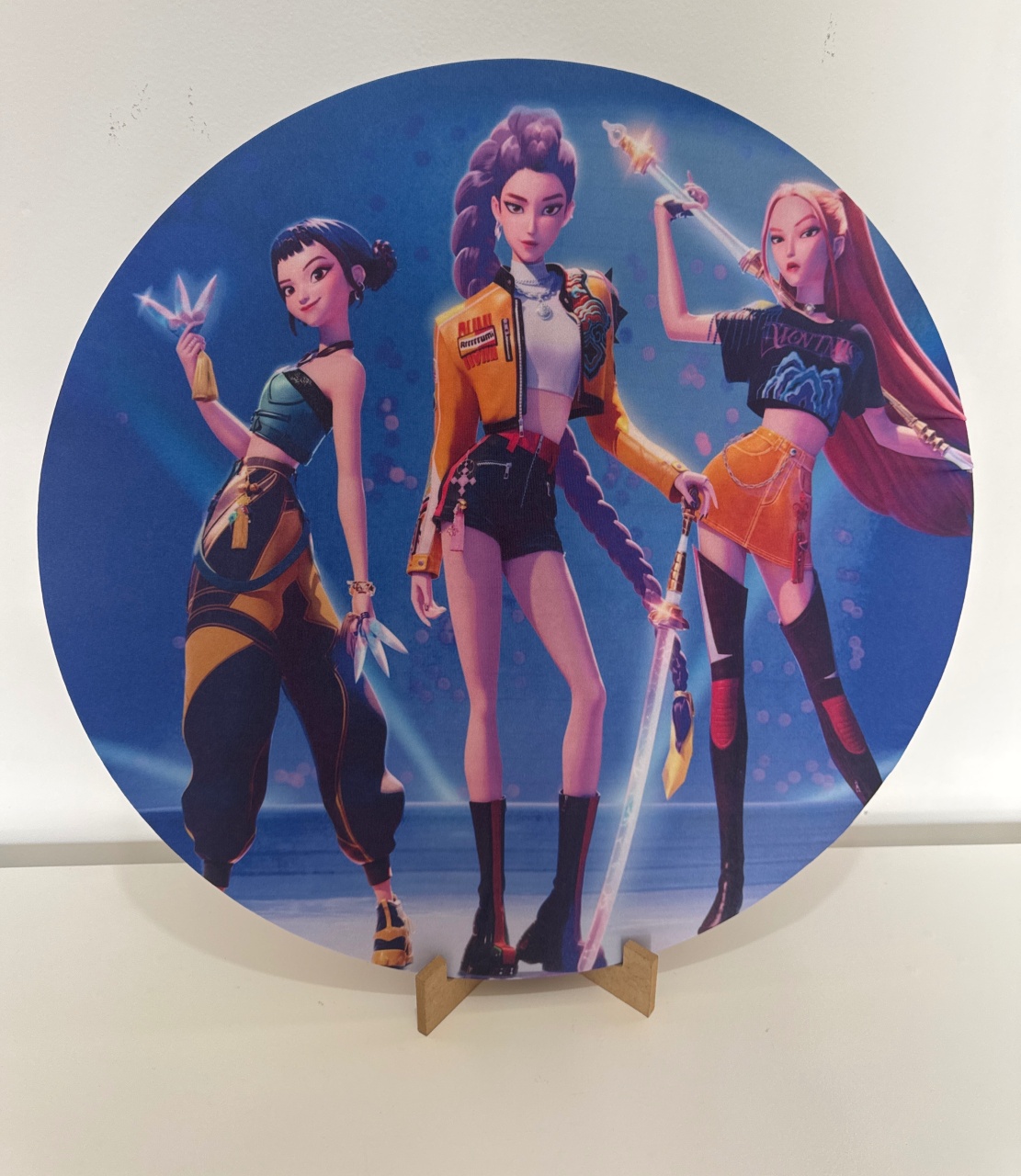 Mini Painel Guerreia K-Pop - Doces Festas Decorações e Pegue e Monte