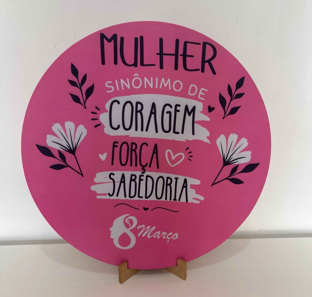 Mini Painel Dia das Mulheres  - Doces Festas Decorações e Pegue e Monte