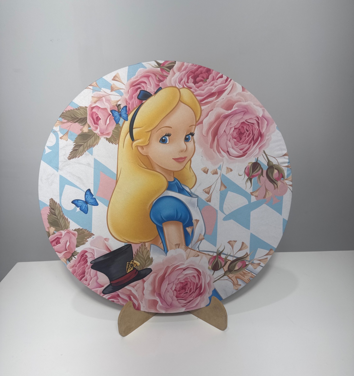 Mini Painel Alice No País das Maravilhas  - Doces Festas Decorações e Pegue e Monte