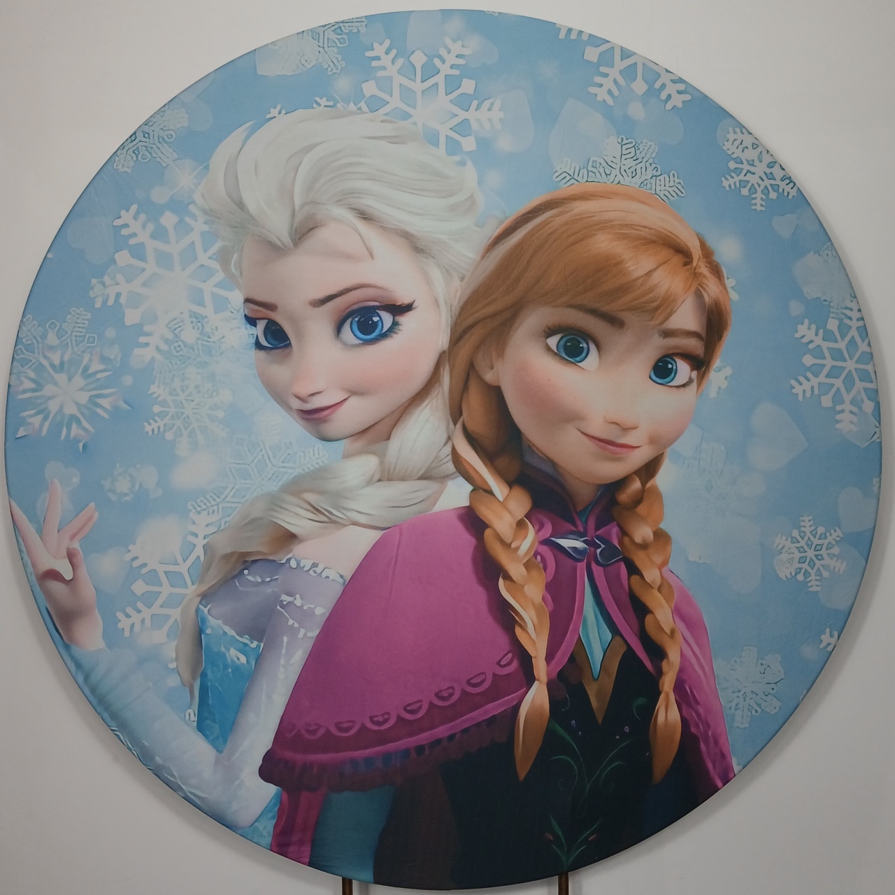 Painel Redondo - Frozen 3 - Doces Festas Decorações e Pegue e Monte