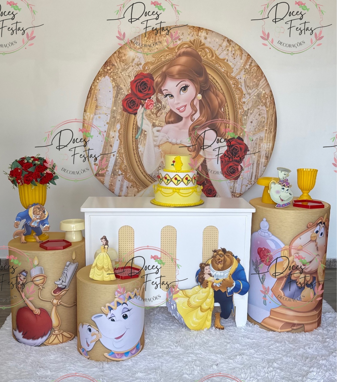 Kit Bela IX - Doces Festas Decorações e Pegue e Monte