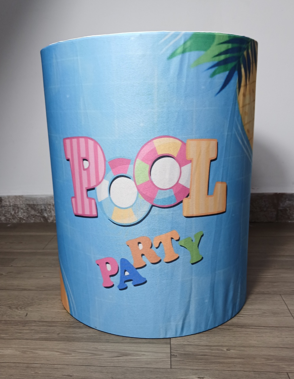 Capa de Cilindro P - Pool Party - Doces Festas Decorações e Pegue e Monte