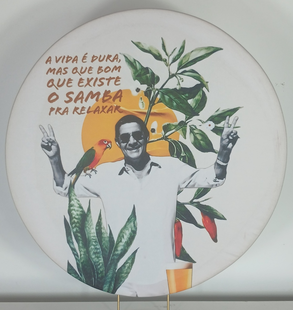 Mini Painel Zeca/Brasilidade - Doces Festas Decorações e Pegue e Monte