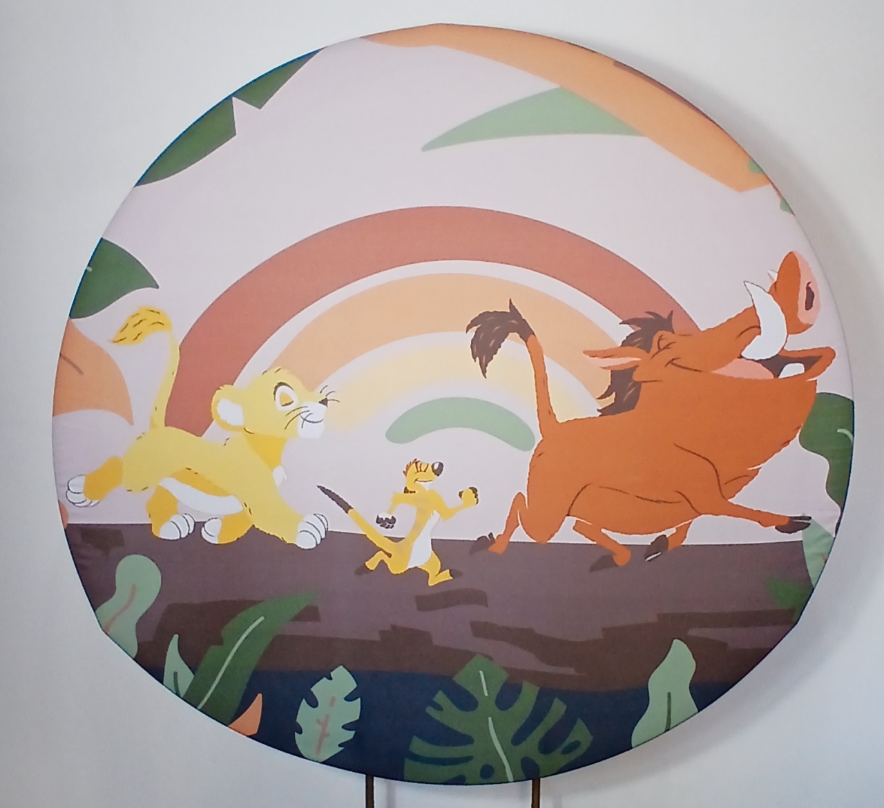 Painel Redondo - Rei Leão 3 - Doces Festas Decorações e Pegue e Monte