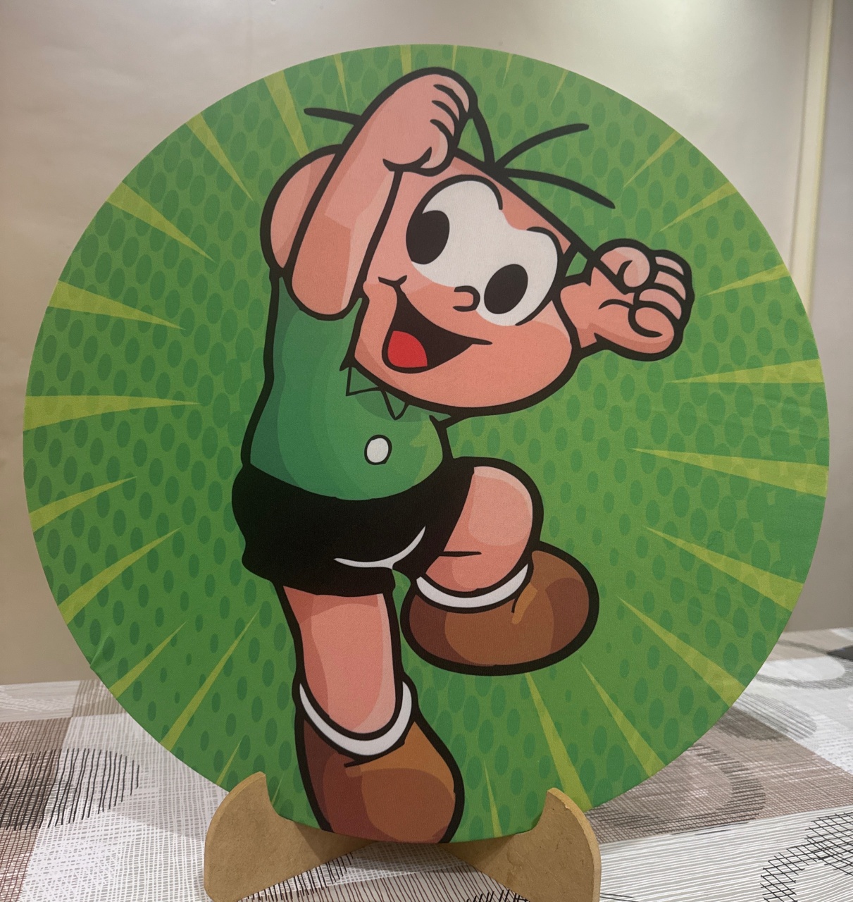 Mini Painel Cebolinha  - Doces Festas Decorações e Pegue e Monte