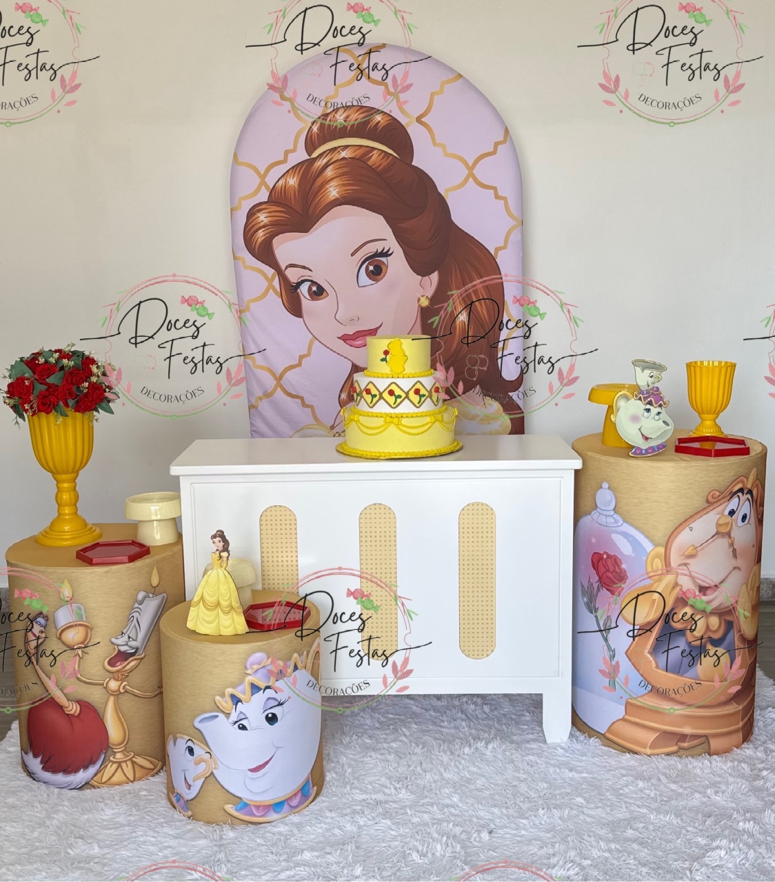 Kit Bela VII - Doces Festas Decorações e Pegue e Monte