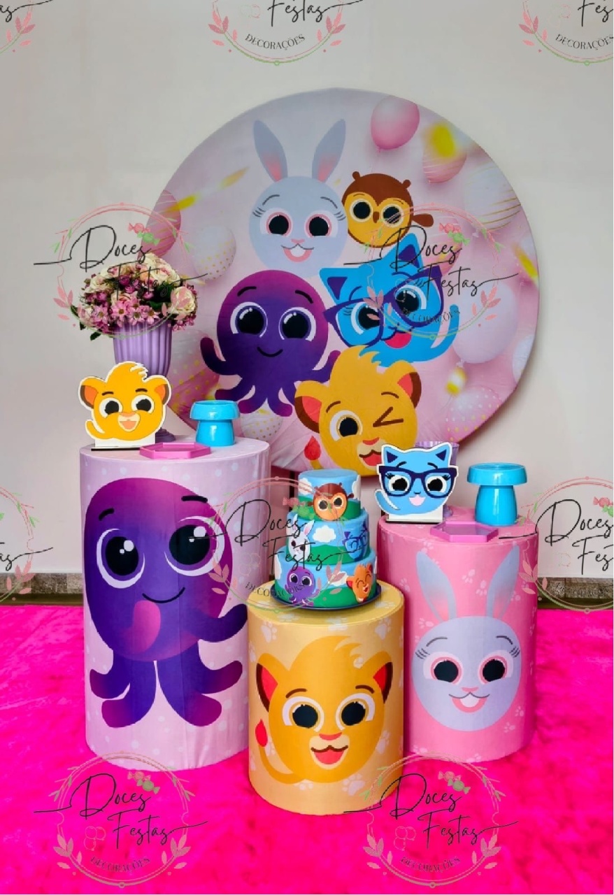 Kit Bolofofos IV - Doces Festas Decorações e Pegue e Monte