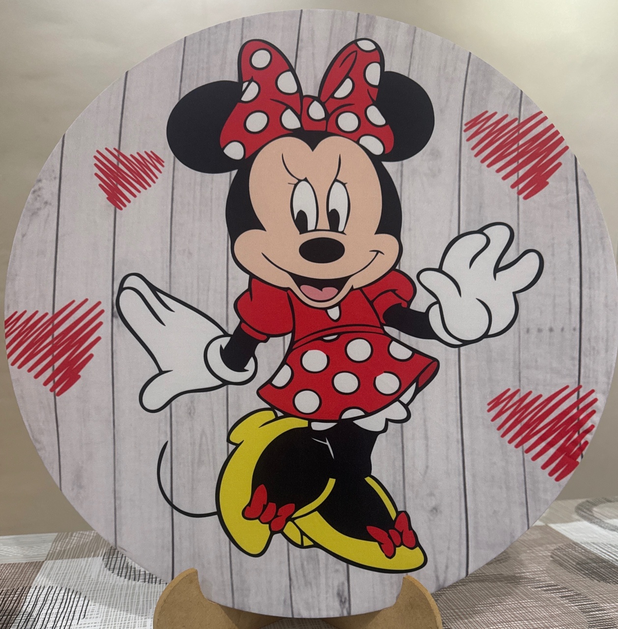 Mini Painel Minnie Vermelha - Doces Festas Decorações e Pegue e Monte