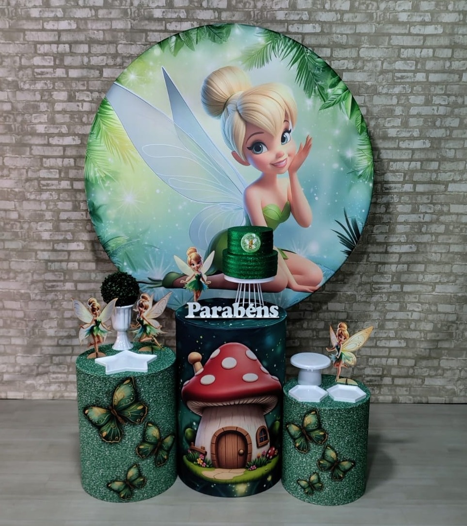 Tinker Bell Sininho (Encanto) * Ref:029 - Bn Decorações 