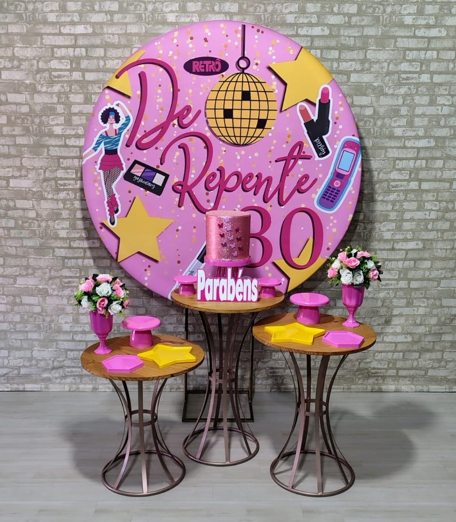 Coleção Essência Lançamento (Painel de Repente 30) *   - Bn Decorações 
