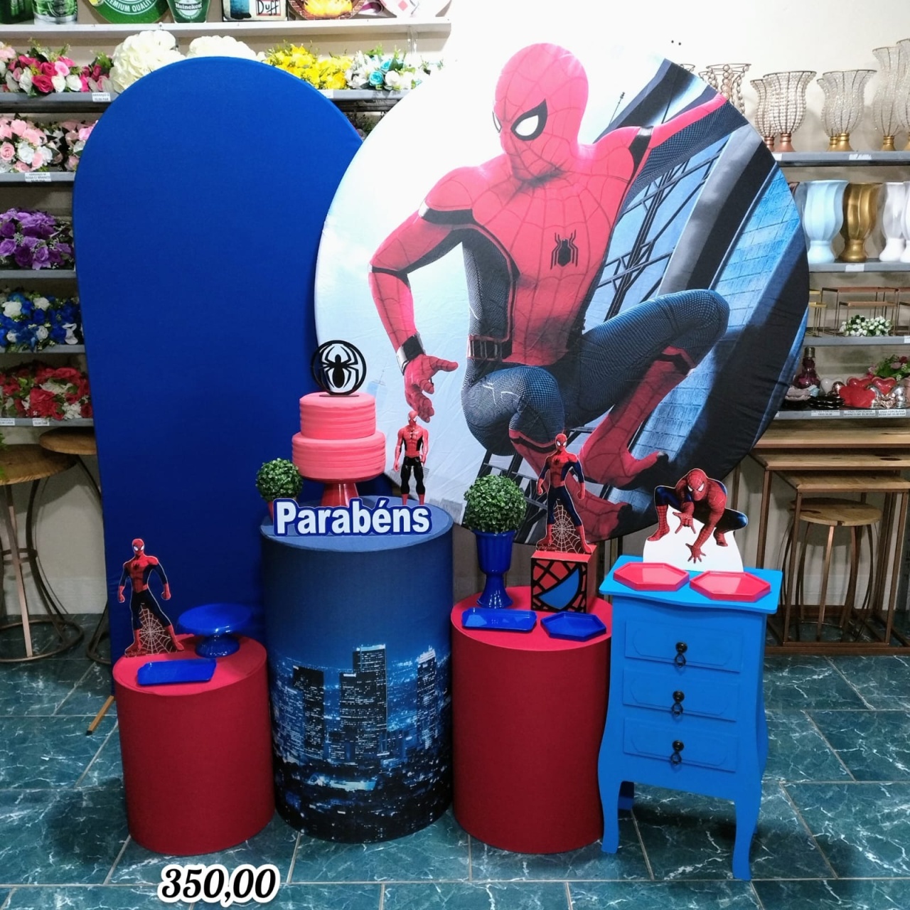 Homem Aranha (Premium) 1 * - Bn Decorações 