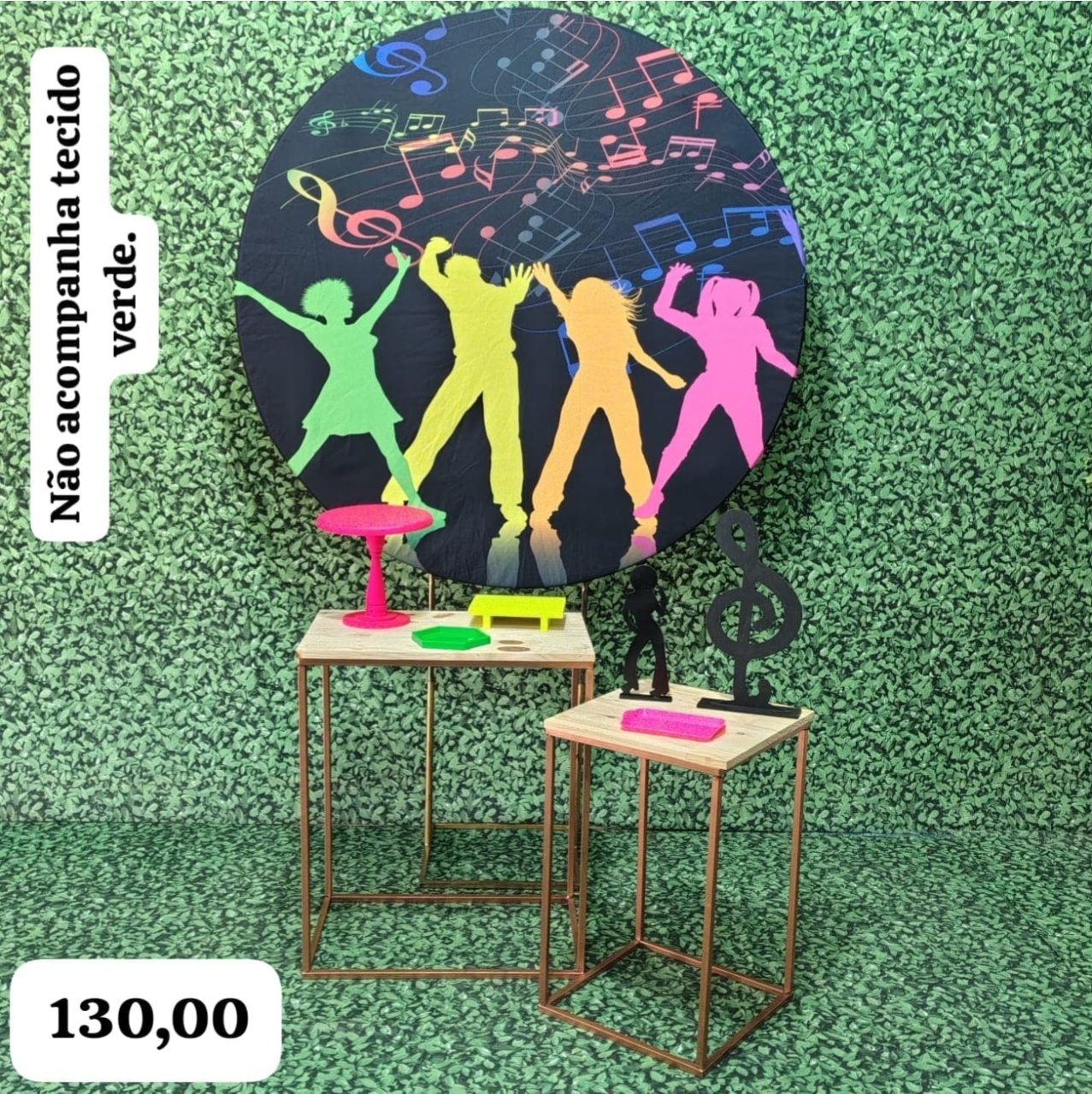 Neon 1 (Celebre Com 2 Mesas) - Bn Decorações 