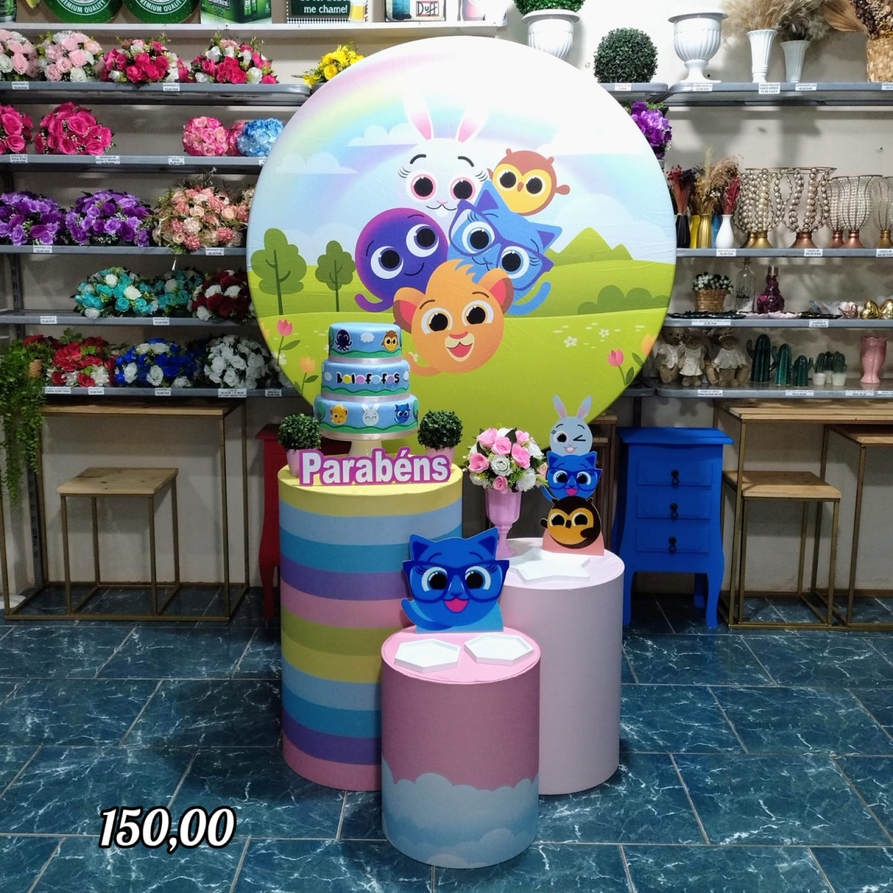 Bolofofos Menina (Encanto) * - Bn Decorações 