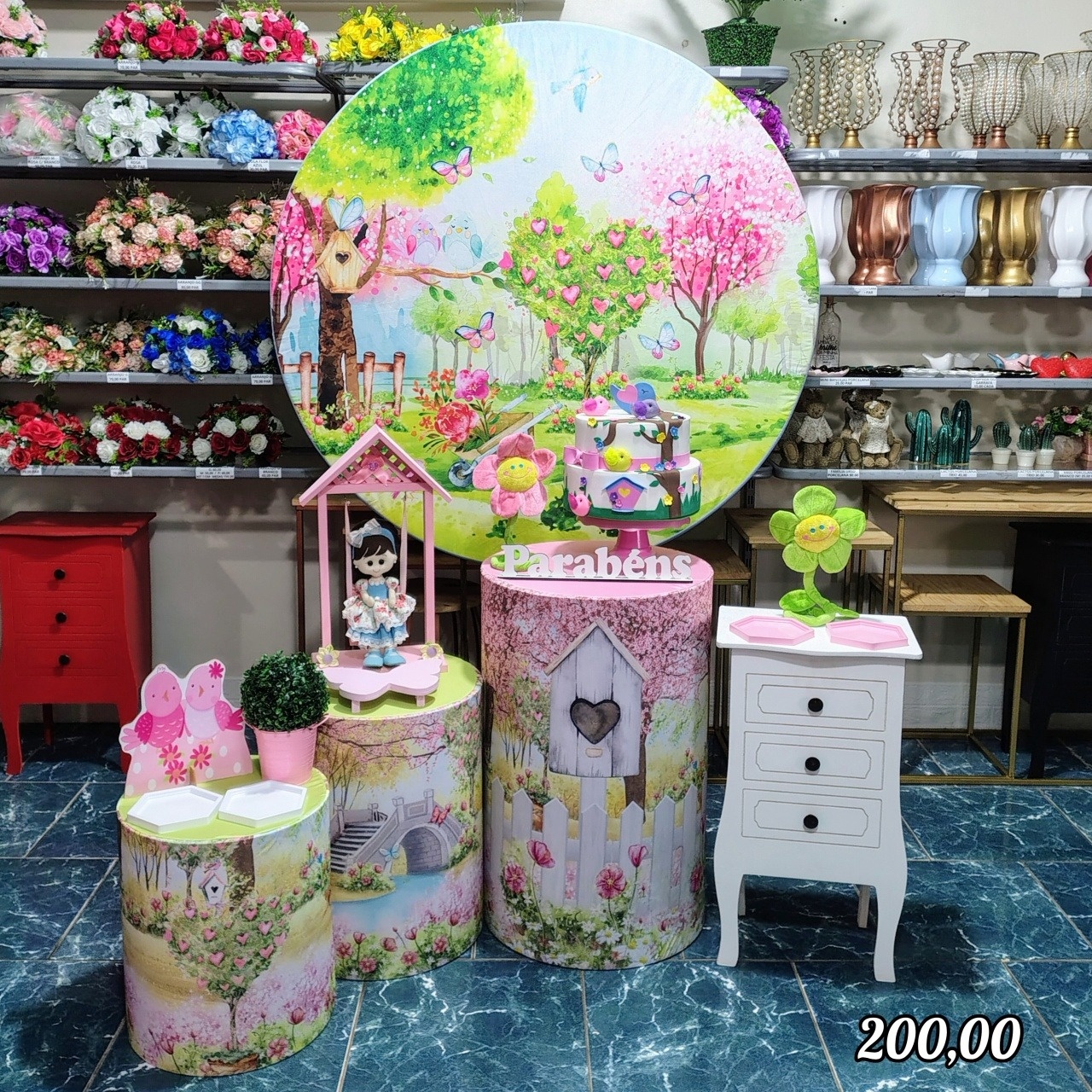 Jardim Encantado (Festejar) * - Bn Decorações 