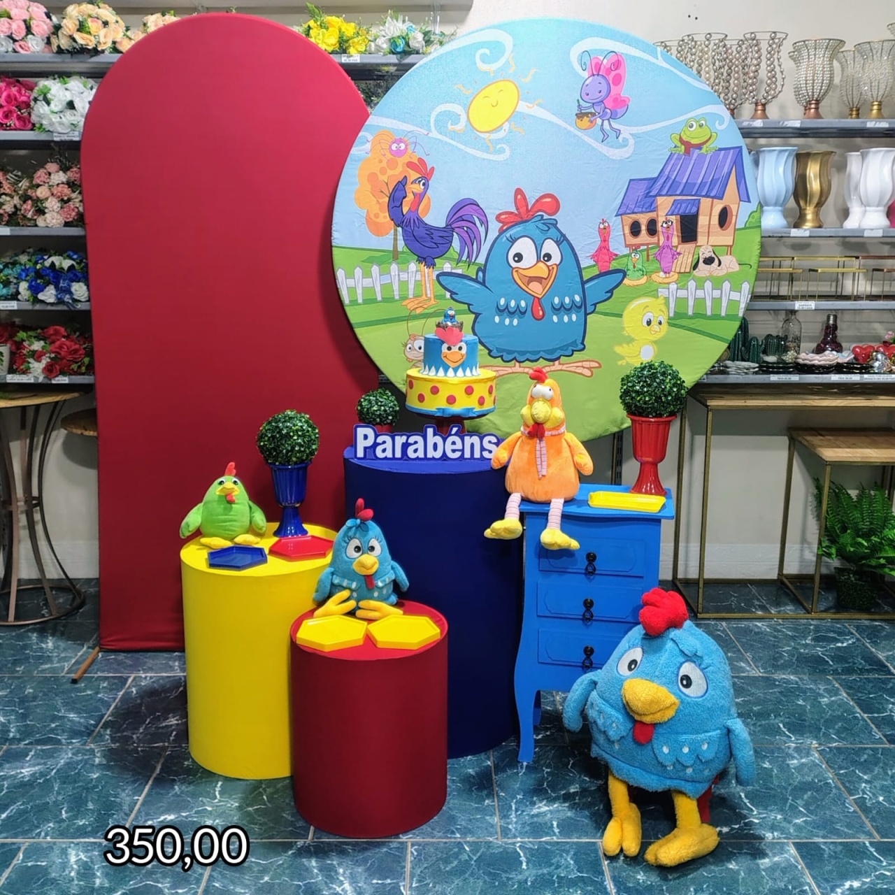 Galinha Pintadinha (Premium) * - Bn Decorações 