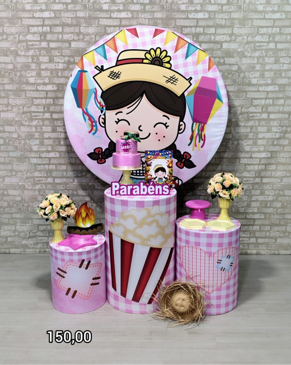 Festa Junina (Composição) 3 - Bn Decorações 