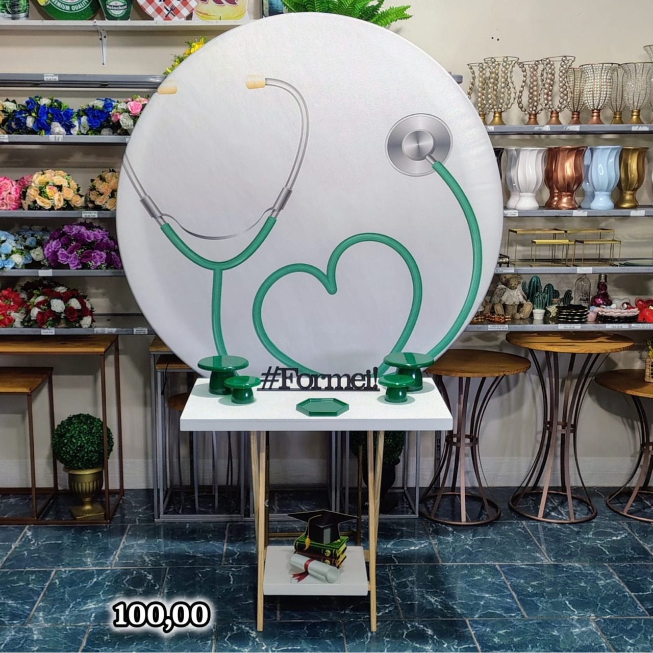 Formatura 9 Téc Enfermagem (Mesa Cavalete) - Bn Decorações 