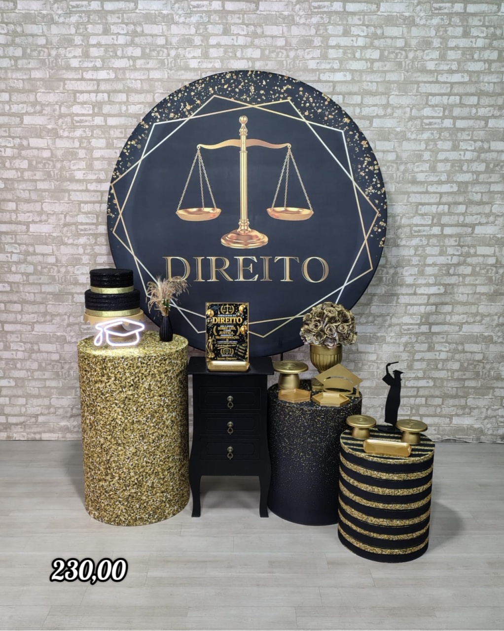 Formatura Direito (Composição) * - Bn Decorações 