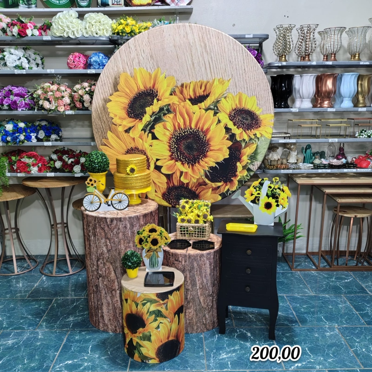 Girassol (Festejar) 2 * - Bn Decorações 