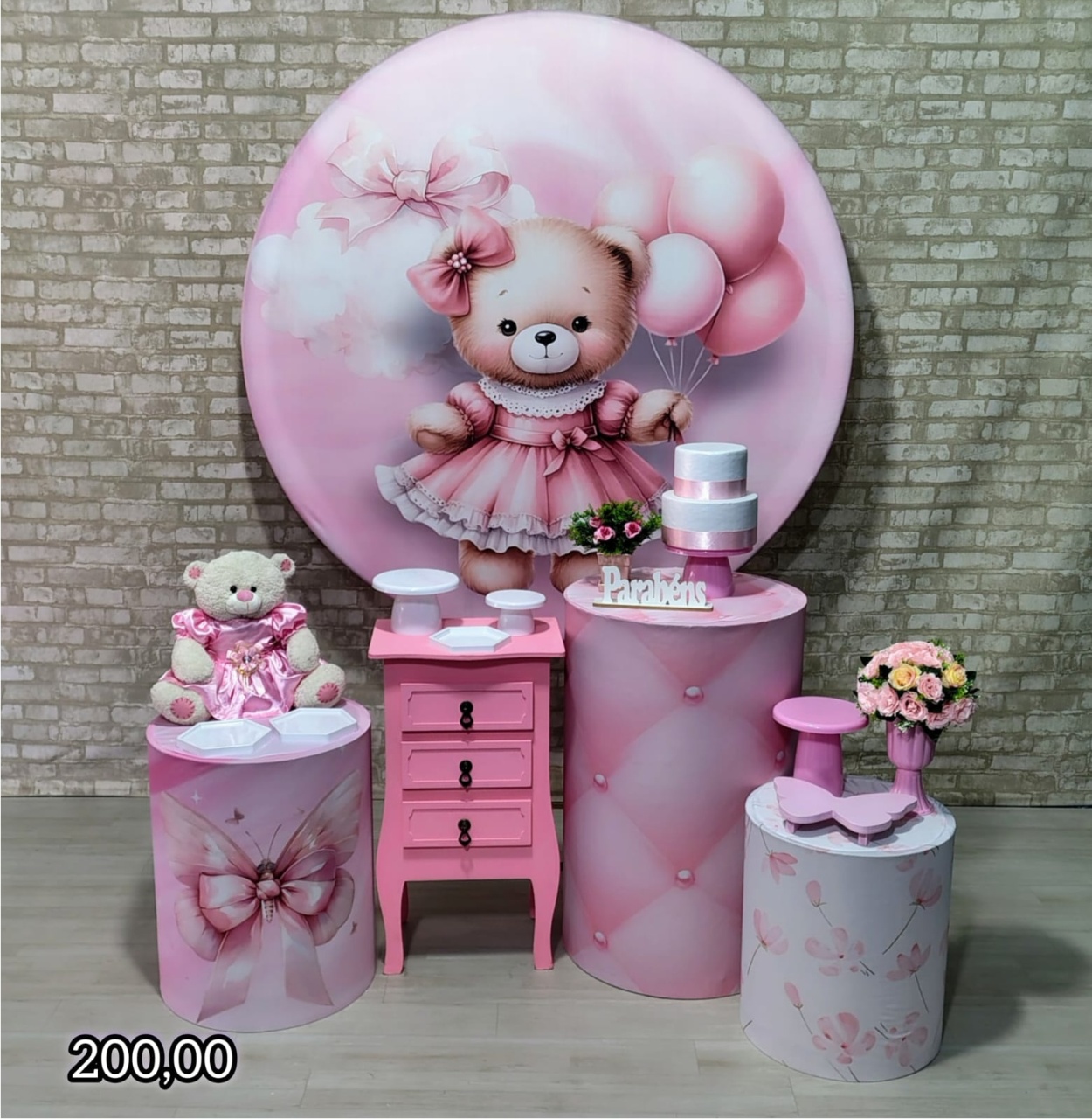 Ursa Balões (Festejar) * - Bn Decorações 