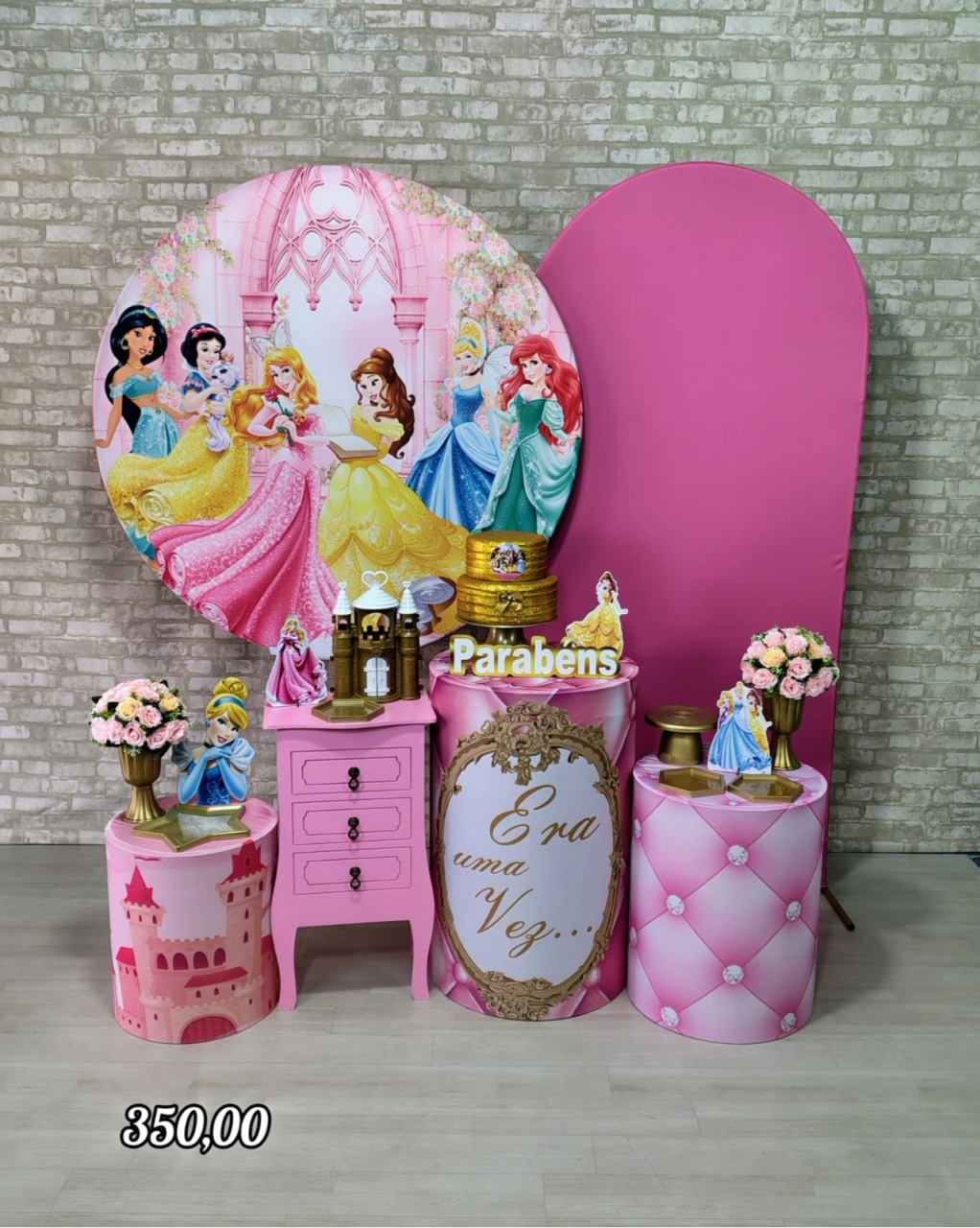 Princesas Disney (Premium) 3 * - Bn Decorações 